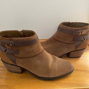 Clarks Suede Booties